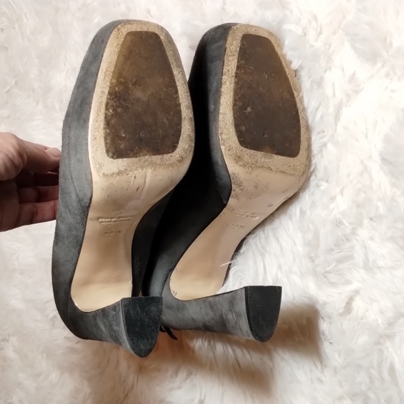 Miu Miu grey suede booties - Picture 6 of 14